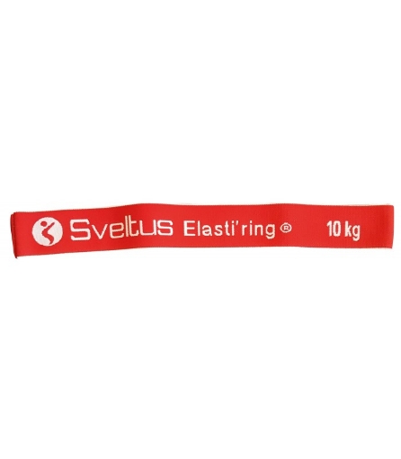 Poza cu Banda Elastica Circulara 10 kg Rosu - Sveltus