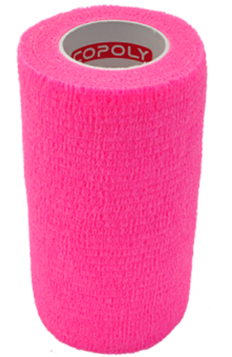 Poza cu Bandaj elastic autoadeziv 10cm - Roz