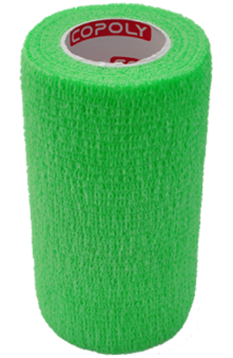 Poza cu Bandaj elastic autoadeziv 10cm - Verde deschis