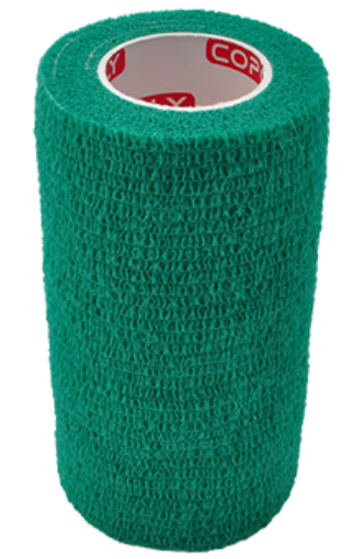 Poza cu Bandaj elastic autoadeziv 10cm - Verde