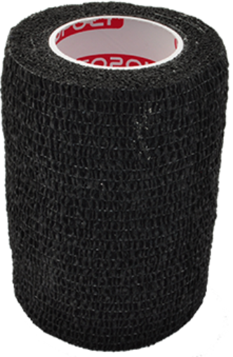 Poza cu Bandaj elastic autoadeziv 7,5cm - Negru