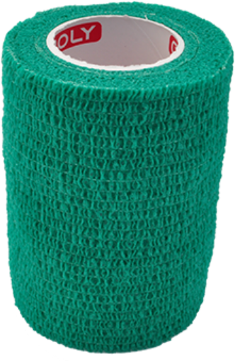 Poza cu Bandaj elastic autoadeziv 7,5cm - Verde