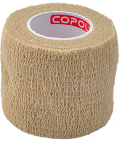 Poza cu Bandaj elastic autoadeziv 5cm - Crem (Skin)