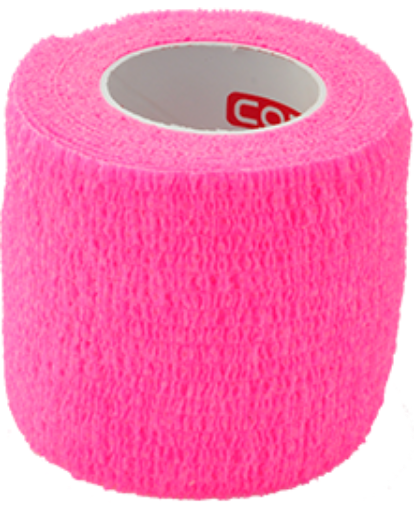Poza cu Bandaj elastic autoadeziv 5cm - Roz