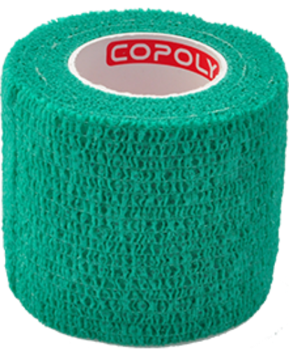 Poza cu Bandaj elastic autoadeziv 5cm - Verde