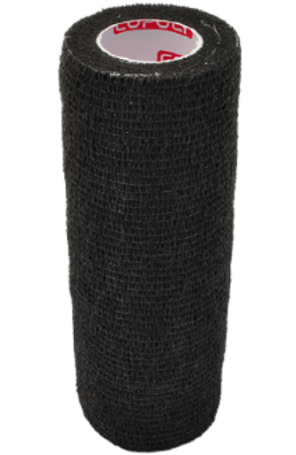 Poza cu Bandaj elastic autoadeziv 15cm - Negru