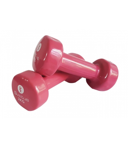 Poza cu Set gantere dumbbell epoxy 2 x 2kg 
