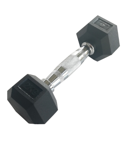 Poza cu Gantera hexagonala 2kg - Dumbbell 