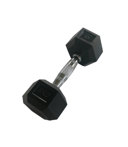 Poza cu Gantera hexagonala 4kg - Dumbbell 
