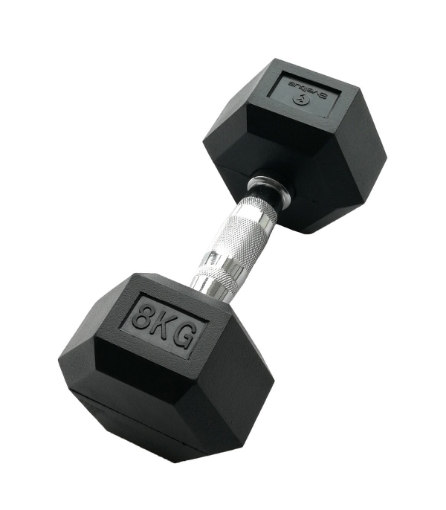 Poza cu Gantera hexagonala 8kg - Dumbbell 