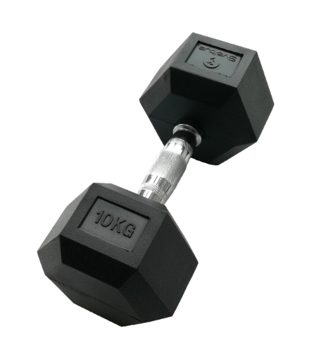 Poza cu Gantera hexagonala 10kg - Dumbbell