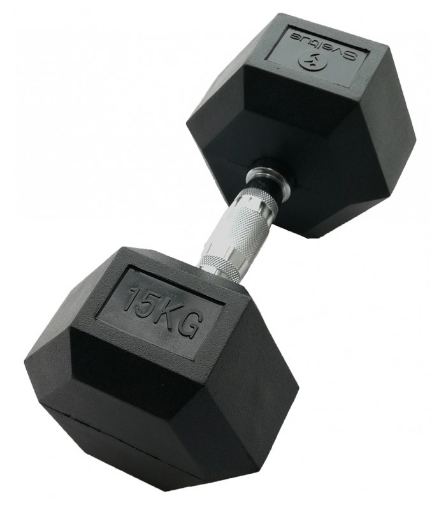 Poza cu Gantera hexagonala 15kg - Dumbbell