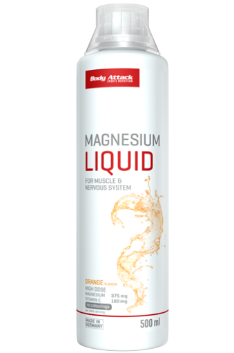 Poza cu Magneziu lichid + Vit C 500ml Body Attack