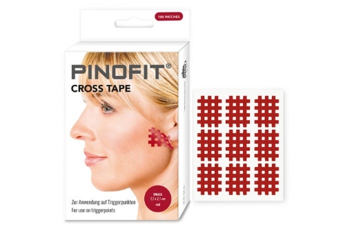 Poza cu Plasturi Cross Tape - Rosu Small Pinotape