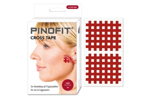 Poza cu Plasturi Cross Tape - Rosu Large Pinotape