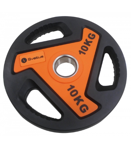 Poza cu DISC OLIMPIC CU MANERE - 10KG  SVELTUS