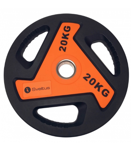 Poza cu  DISC OLIMPIC CU MANERE - 20KG SVELTUS