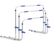 Poza cu Gard ajustabil aluminiu 40-60 cm 