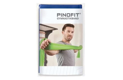Poza cu Banda Elastica Gimnastica PINOFIT Extra Strong - Albastru- 2m