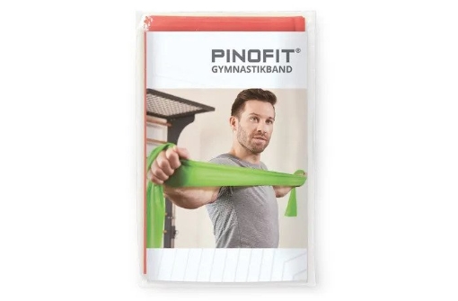 Poza cu Banda Elastica Gimnastica PINOFIT Medium -Coral- 2m