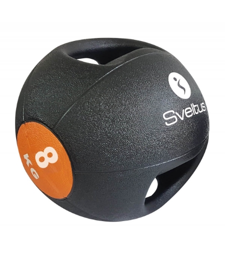 Poza cu MINGE MEDICINALA CU MANERE 8KG- SVELTUS