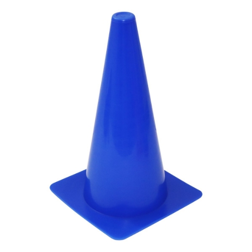 Poza cu Con plastic antrenament 45cm-Albastru