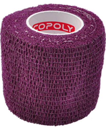 Poza cu Bandaj elastic autoadeziv 5cm - Mov