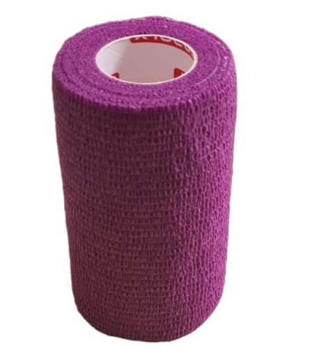 Poza cu Bandaj elastic autoadeziv 10cm - Mov