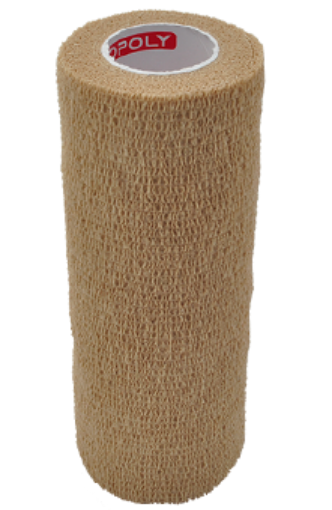 Poza cu Bandaj elastic autoadeziv 15cm - Crem