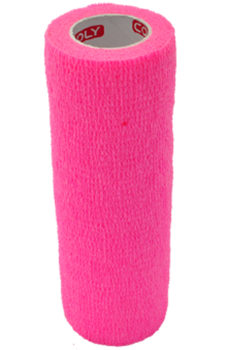 Poza cu Bandaj elastic autoadeziv 15cm - Roz
