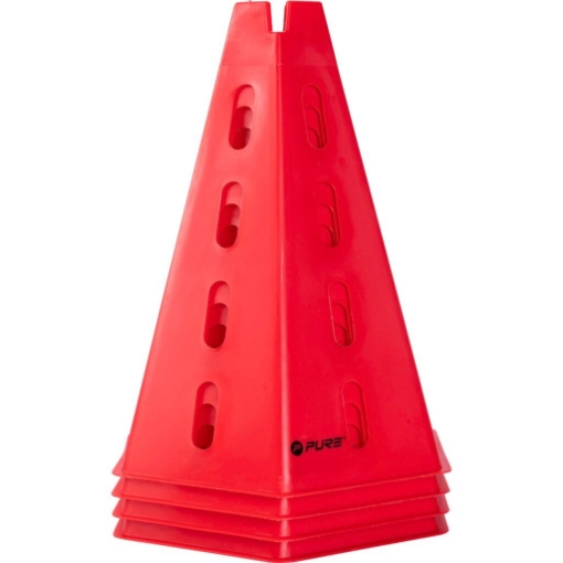 Poza cu Set 6 Conuri Agilitate - 30cm P2I