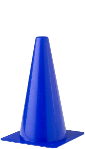 Poza cu Con Plastic Antrenament 30cm - Albastru 