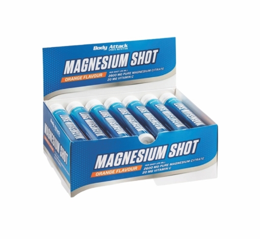 Poza cu MAGNEZIU LICHID + VIT C  - 20 x 25ml Body Attack