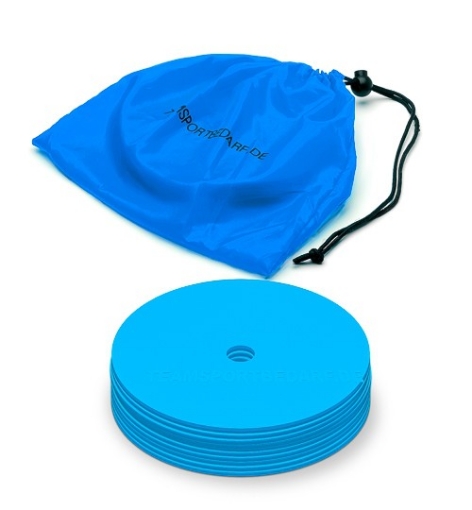 Poza cu Set 10 Copete Plate Albastru 