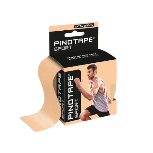 Poza cu Banda Kinesio PINOTAPE® Sport - Bej Piersica