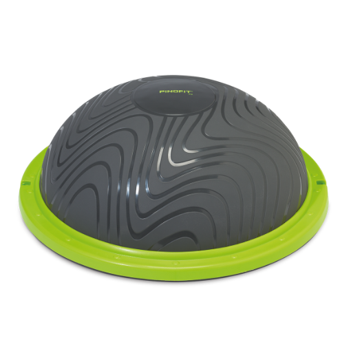 Poza cu MINGE ECHILIBRU BOSU BALL 60 CM  GRI/VERDE PINO