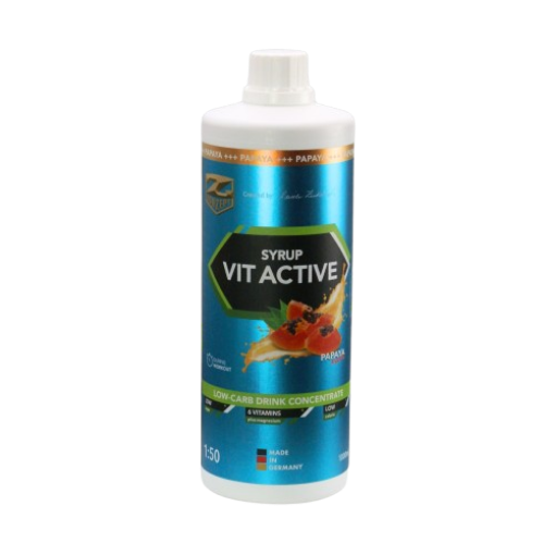 Poza cu VITACTIVE SIROP + L-CARNITINA - 1000ML PAPAYA