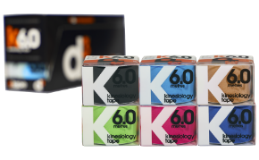 Poza pentru categoria Benzi kinesiologice D3Tape K6.0 – 5cm x 6m