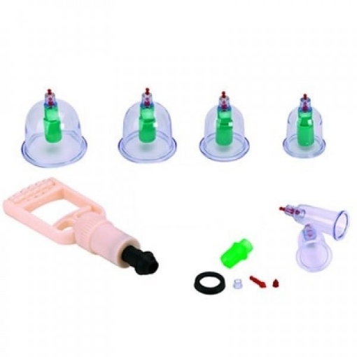Poza cu Set 6 Ventuze cu Aspirator Agupunt