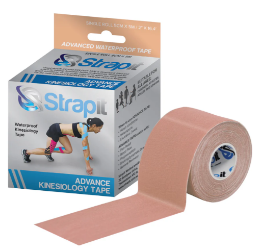 Poza cu Banda Kinesiologica Advance 5cm x 5m Bej - Strapit
