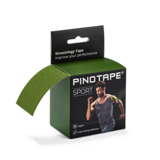 Poza cu Banda Kinesio PINOTAPE® Sport - Olive