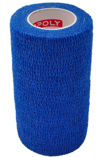Poza cu Bandaj elastic autoadeziv 10cm - Albastru Deschis