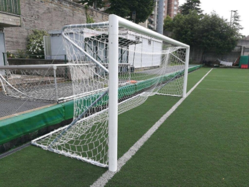 Poza cu Poarta fotbal aluminiu 5x2 m, mobila cu bara divizata