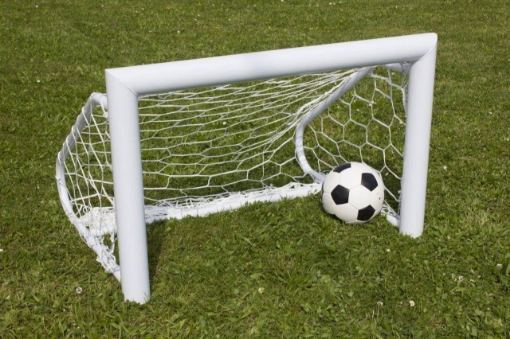 Poza cu Minipoarta Fotbal Otel - 90x60 cm