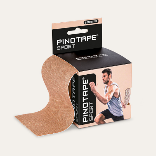 Poza cu Banda Kinesiologica PINOTAPE® XL Sensitive - Bej