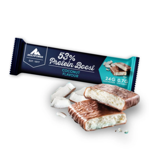 Poza cu Baton 53% Proteine  45g - Cocos