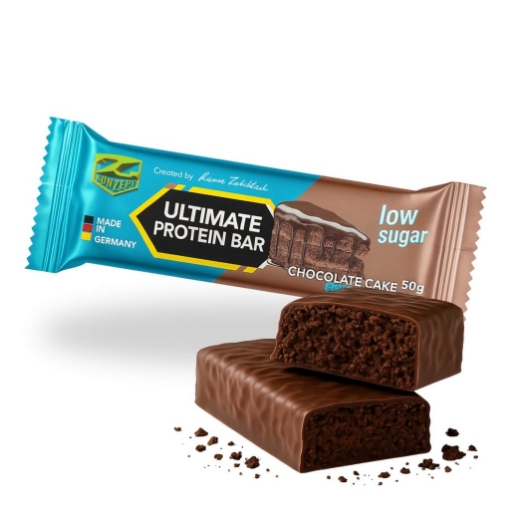 Poza cu Baton Ultimate Protein 50g - Chocolate Cake