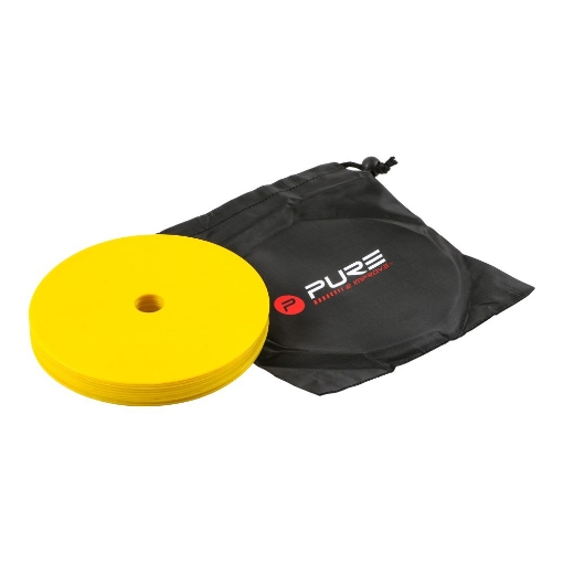 Poza cu SET 10 COPETE PLATE P2I GALBEN